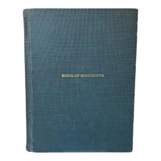Vintage 1937 Birds of Minnesota Book - 92 Color Lithograph Plates - Thomas Roberts For Sale