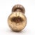 Vintage Classic mixed finish cast brass plain round passage door knobs. Priced as a pair of knobs with a spindle. Good...