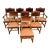 Antique Set of 8 Os De Mouton Dining Chairs For Sale