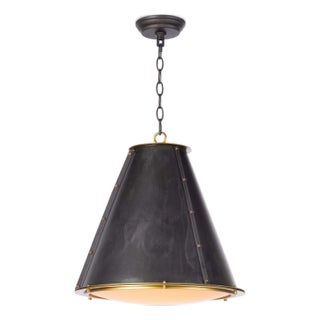 Regina Andrew French Maid Chandelier SM (Blackened Brass Natural Brass) For Sale