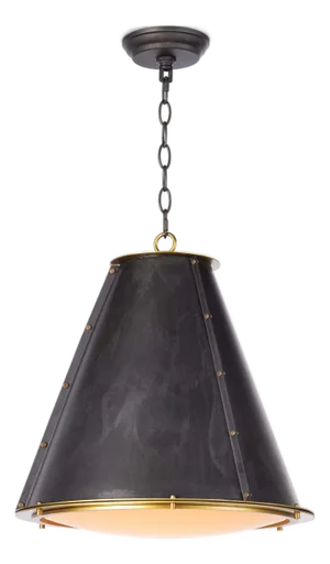Regina Andrew French Maid Chandelier SM (Blackened Brass Natural Brass)