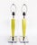 Late 20th Century Mid-Century Modern Lucite Table Lamps With Shades and Lucite Finials, a Pair For Sale - Image 4 of 6