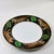 1990s Lynn Chase Designs Jaguar Jungle Fern & Jaguar 24k Rim 9 1/8" Luncheon Plate For Sale In Cincinnati - Image 6 of 7