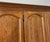 Vintage French Carved Oak 4-Door Armoire For Sale - Image 6 of 9