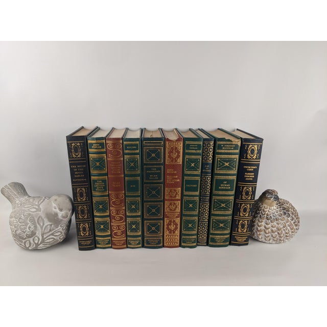 Vintage International Collectors Library Gilt-Bound Classics – Set of 10 For Sale - Image 15 of 17
