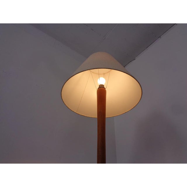 Large Danish Teak Floor Lamp from Dyrlund, 1960s For Sale - Image 10 of 18