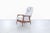 Mid-century modern walnut reclining lounge chair designed by Alf Svensson for Dux, Sweden, circa 1960s. This exceptional...