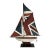 Vintage English Pond Yacht Model Sailboat For Sale