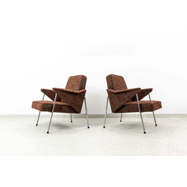 Vintage Bat Armchairs, Poland, 1960s, Set of 2 For Sale - Image 9 of 18