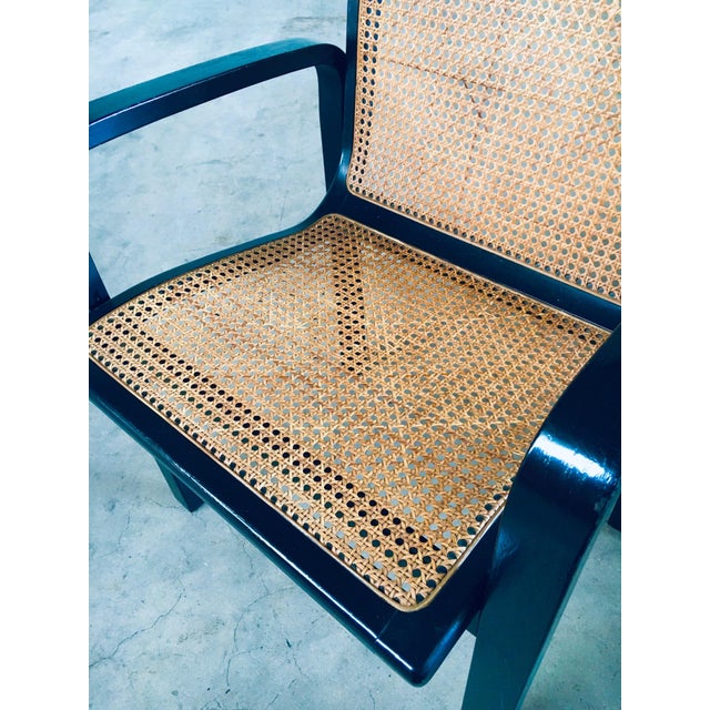 Italian Design Bentwood & Webbing Armchair, 1970s For Sale - Image 11 of 18