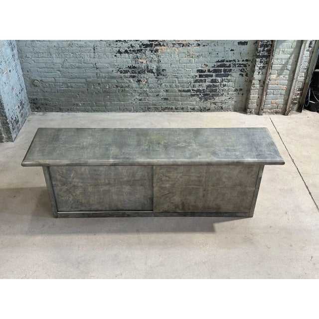 1970s Aldo Tura Goatskin Credenza, Italy 1970 For Sale - Image 5 of 11