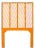 Liam Headboard Twin - Orange For Sale