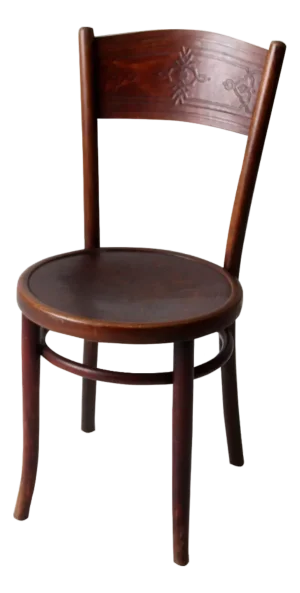 Antique Jacob & Josef Kohn Bentwood Chair With Pressed Seat