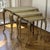 A delightful marriage of graceful French design and luxurious natural materials, this set of three nesting tables brings...