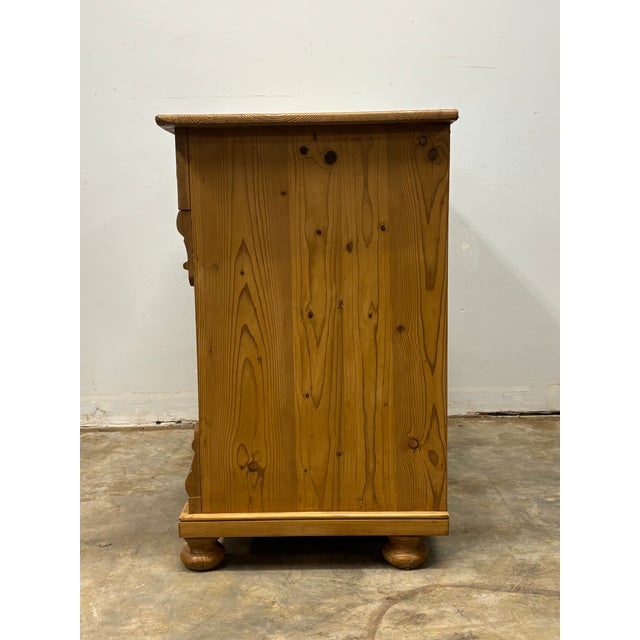 19th Century 19th Century European Pine Sideboard Dresser Base For Sale - Image 5 of 7