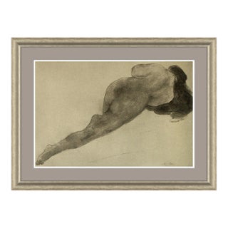 Nude Figure Framed Art Print by David Phoenix For Sale