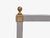 Maison Jansen Style, Neoclassical Console Table, Chrome, Brass, France, 1970s For Sale - Image 10 of 15