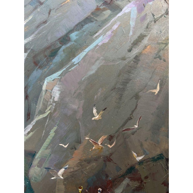 Oil Painting Whisper of the Sea Waves Yuriy Suprunchuk For Sale - Image 6 of 10
