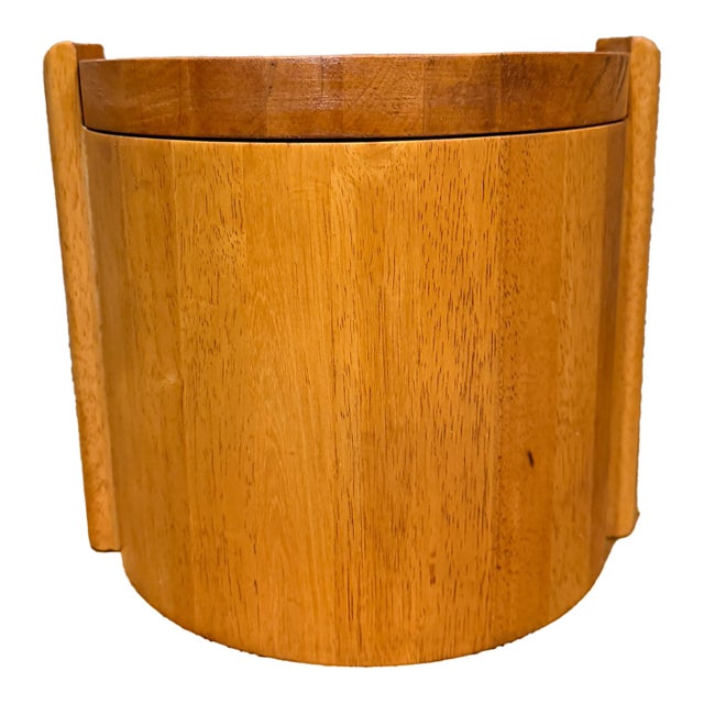Royal Teak Designs Ice Bucket Mid-Century Modern For Sale