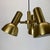 Goldenrod Brass 3-Spot Hanging Light by Koch and Lowy for OMI Lighting, Germany, 1970s For Sale - Image 8 of 18