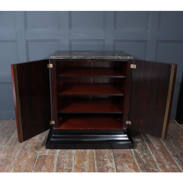 French Art Deco Macassar Ebony Cabinet, 1925 For Sale - Image 10 of 18