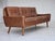 1970s Danish 3-Seater Sofa in Brown Leather, 1970s For Sale - Image 5 of 18