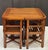 Heals and Sons Heal's Card Table and Chairs Set From England, C.1930 For Sale - Image 4 of 12