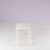 Modern Side Table in Beige Metal Frame with Travertine Top in the style of Max Sauze, 1980s For Sale - Image 3 of 8