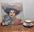 Vintage Painting of an Edwardian Woman With Hat & Scarf For Sale - Image 9 of 9