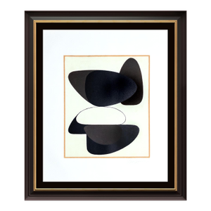 Victor Vasarely Original Lithograph Limited Edition Hand Signed ~ 1972 W/Frame