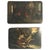 Mid-18th Century Lacquered Wood Boxes with Landscapes and Hunting Scenes, Set of 2 For Sale - Image 15 of 15