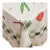 Misette Still Life Linen Tablecloth in Green, 145" x 80" For Sale
