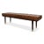 Animal Skin Mid Century Modern Leather Top Bench For Sale - Image 7 of 7