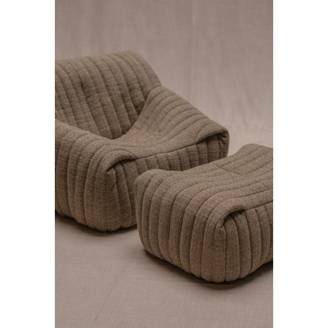 Vintage French Sandra Lounge Chairs by Annie Hieronimus for Cinna, France, 1970s, Set of 2 For Sale - Image 11 of 15