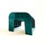 Plastic Vintage 1990s Eldon Green Plastic Desk Organizer For Sale - Image 7 of 12