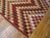1900 - 1909 Decorative Antique Turkish Kilim Oushak Rug With a Tricolor Tridimensional Zig Zag Ground Color For Sale - Image 5 of 5