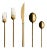 Mepra Due 20-Piece Flatware Set, Oro For Sale