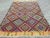 Traditional Vintage Turkish Kilim Rug - 75" X 115" For Sale - Image 3 of 12