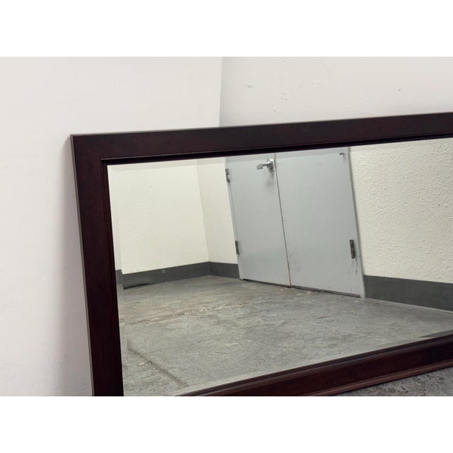 Design Plus Gallery presents a Beveled Wood Mirror from Restoration Hardware. Manufactured by The Michaels Furniture...