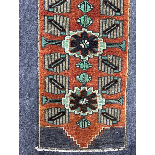 Contemporary Turkish Yastik Rug 1'3" x 2'10" For Sale - Image 3 of 5