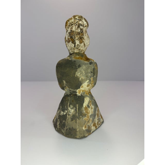 Chinese Kneeling Chinese Statuette For Sale - Image 3 of 6