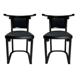 Fledermaus Chairs by Josef Hoffmann, 1905, Set of 2 For Sale