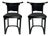 Fledermaus Chairs by Josef Hoffmann, 1905, Set of 2 For Sale
