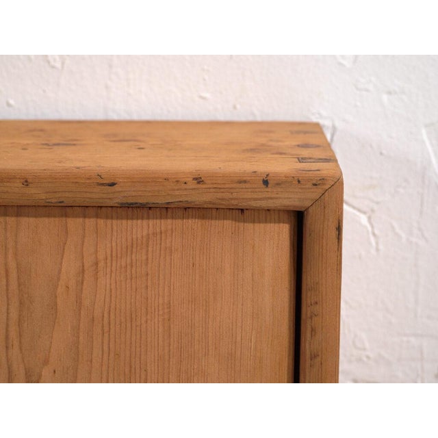 Wood Low Antique Qing Dynasty Gansu Bench or Sideboard in Pine For Sale - Image 7 of 12