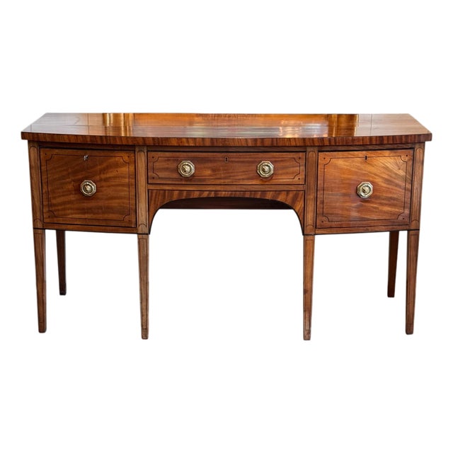 19th Century George III Inlaid Sideboard For Sale