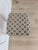 Wood Mid 20th Century English Vintage Turned Leg Upholstered Stool For Sale - Image 7 of 7