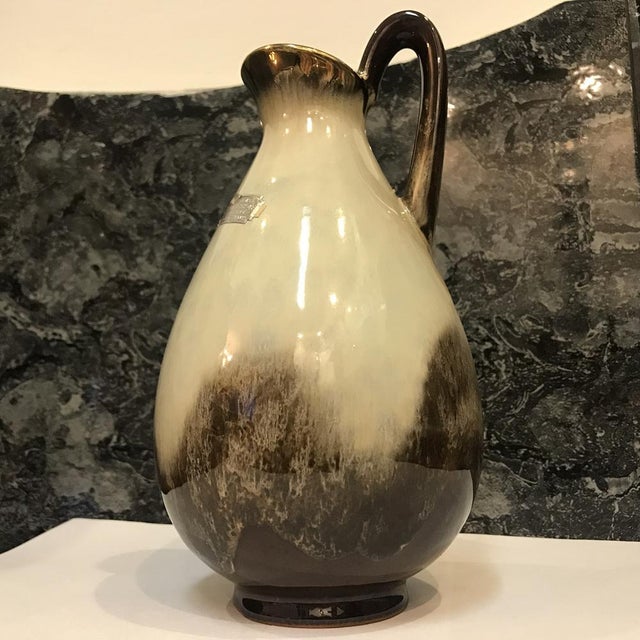 Ceramic jug, Carstens tonnieshof germany 1950s. The bottom of the jug on the glazing markings illegal. Very good condition...