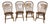 Mid 20th Century Windsor-Style Solid Oak Dining Chairs Medium Oak Finish, Arrow Back-Set of 4 For Sale