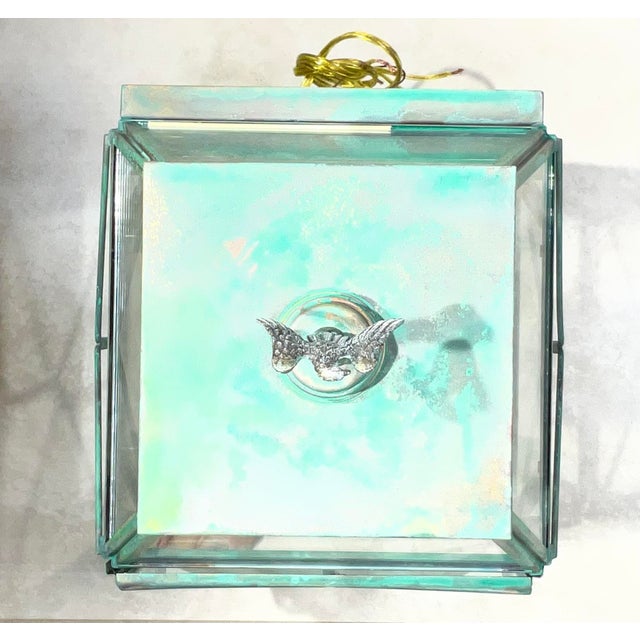 Vintage Solid Brass Outdoor Wall Lantern / Wall Sconce 9”w X 9”.5 D X 19”.5 H For Sale - Image 11 of 13