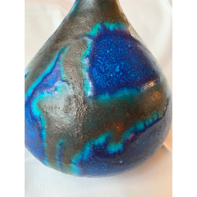 Guido Gambone 1950s Italian Guido Gambone Pottery Vase For Sale - Image 4 of 10